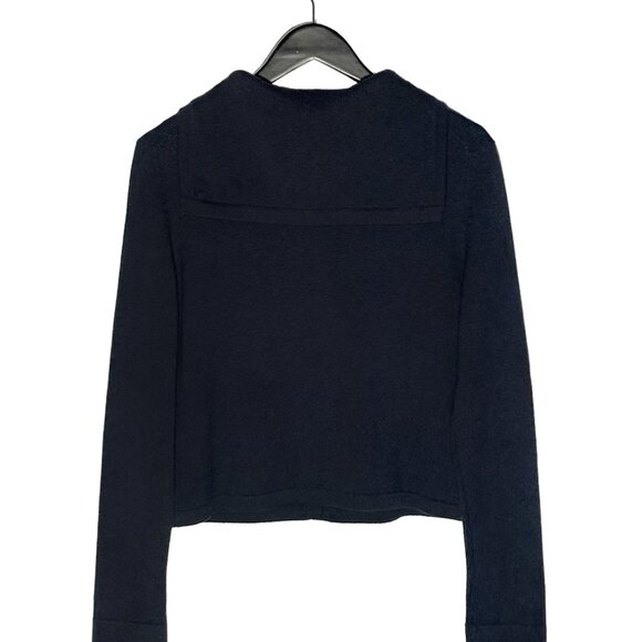 Chanel 2018 Navy Blue Cashmere Nautical Cardigan Sweater - Picture 6 of 10
